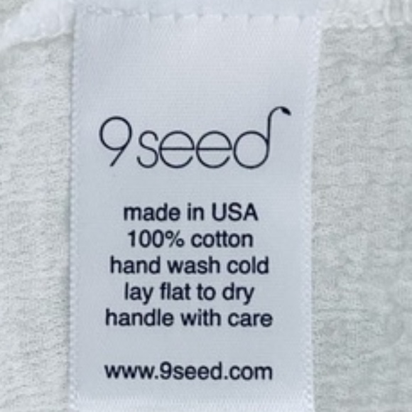 FLASH PRICE 9Seed Tulum Maxi White NWT  One Size - Picture 9 of 11